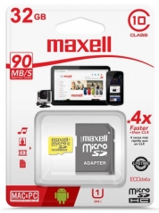 MEMORIA MICRO SD DE 32 GB MAXELL
