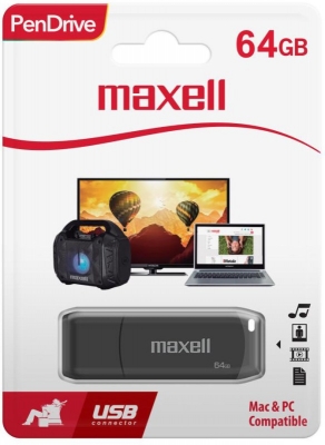 PENDRIVE DE 64GB MAXELL