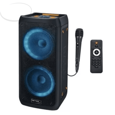 Parlante Bluetooth Micrfono Equipo Karaoke Torre Grande