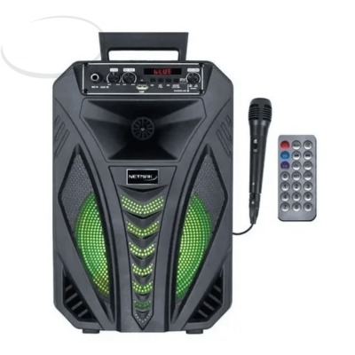 Parlante Nm-xtasys Bluetooth Netmak Karaoke Led C/micrófono